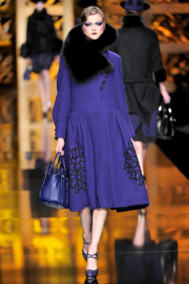 Зимнее женское пальто Christian Dior