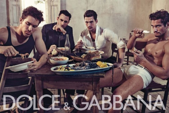 Реклама мужской коллекции весна-лето 2010 Dolce & Gabbana