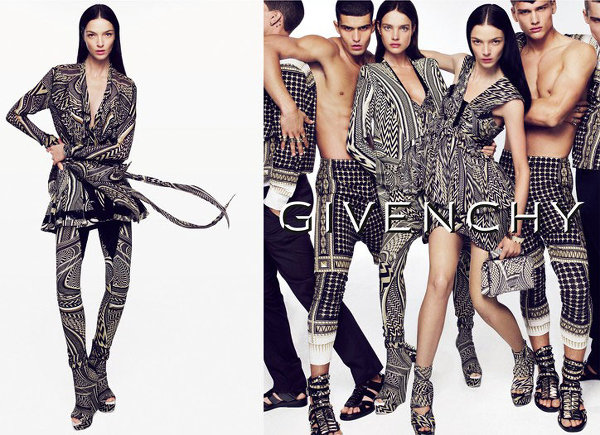 Реклама Givenchy весна-лето 2010