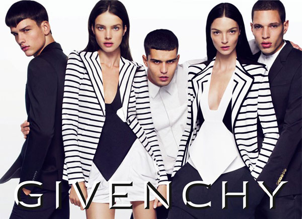 Наталья Водянова в рекламе Givenchy весна-лето 2010