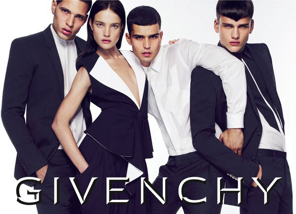Рекламная кампания Givenchy весна-лето 2010 с участием Натальи Водяновой