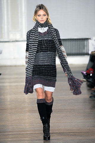 Теплое вязаное платье-свитер, Rag&Bone