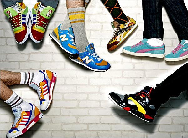 Ретро кроссовки Adidas Reebok New Balance Puma