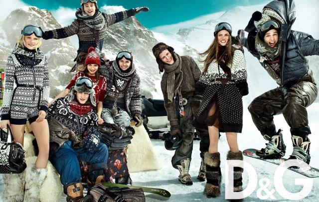 Рекламная кампания D&G осень-зима 2010/11