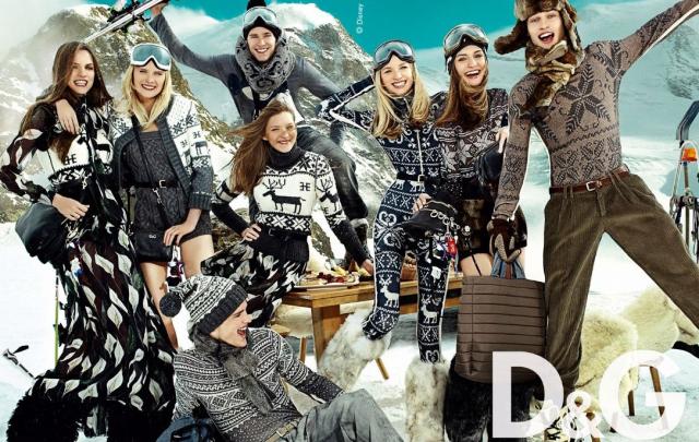 Рекламная кампания D&G осень-зима 2010/11