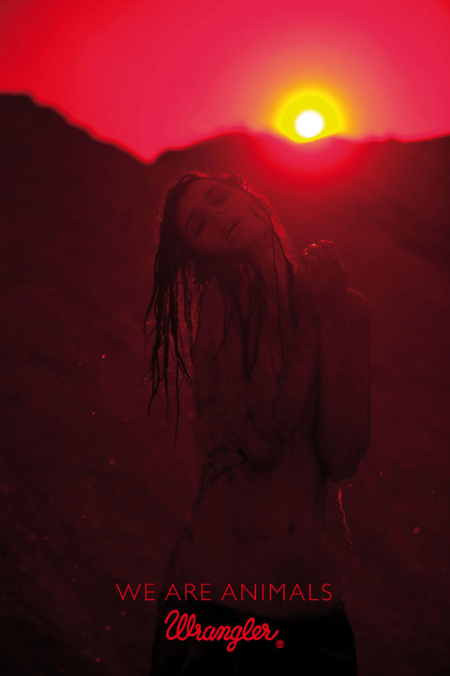 Реклама Wrangler Red We Are Animals