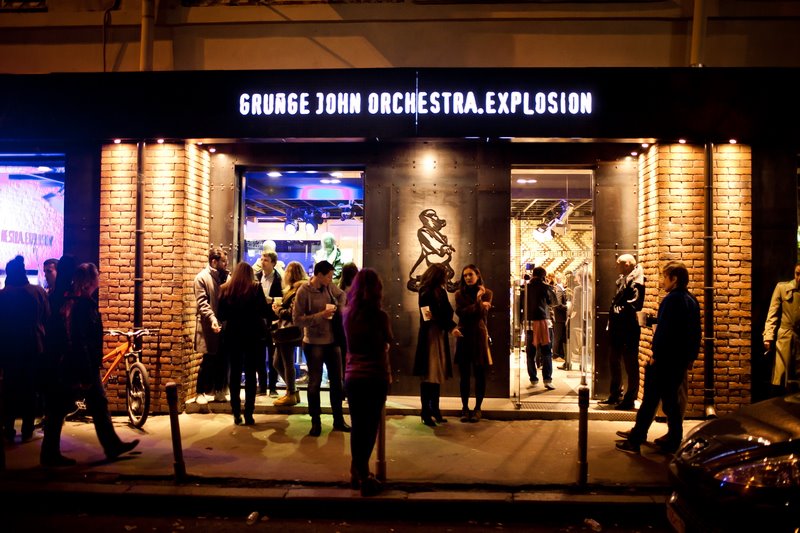 Магазин одежды GrungeJohnOrchestra.Explosion на Никитском бульваре