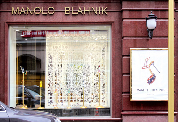Обувной бутик Manolo Blahnik в Москве