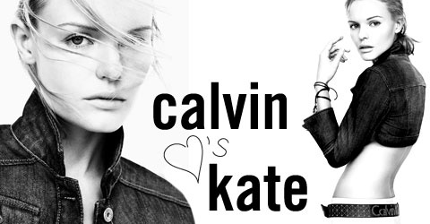 Кейт Босворт в рекламе Calvin Klein Jeans