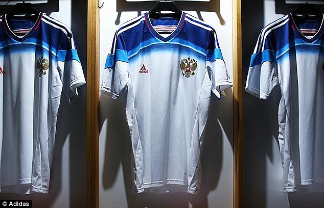 Футболки российской сборной по футболу от Адидас