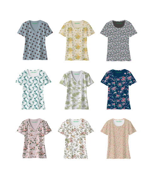 Коллекция Laura Ashley для Uniqlo весна-лето 2012