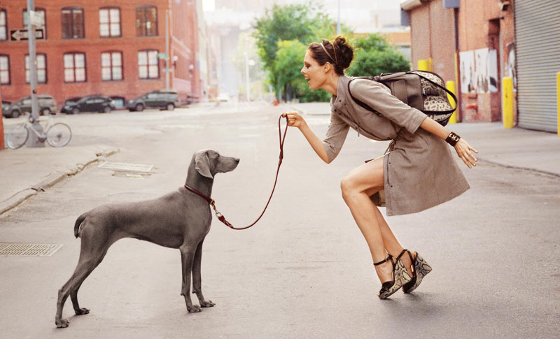Коко Роша с сумкой Longchamp