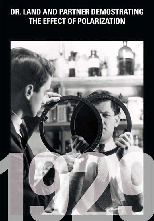 Реклама поляризационных очков Polaroid 1929 года