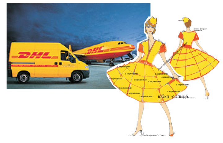 Эскиз модели SUDARYANTO для конкурса DHL