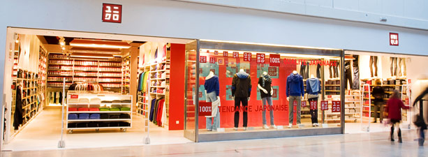 Московский магазин японской марки UNIQLO
