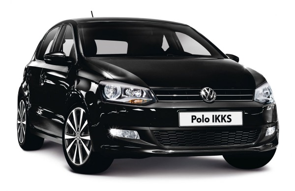 Автомобиль Фольцваген Polo в сотрудничестве с французской модной маркой одежды IKKS